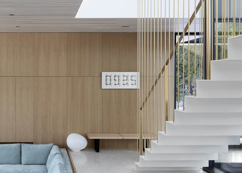 Watch Wall Clock S-White - Image 4